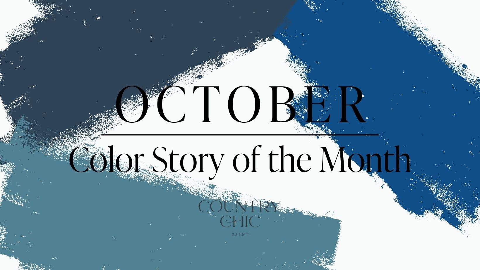 Color of the month October 2022 blog post header - tide pool, bling bling, starstruck