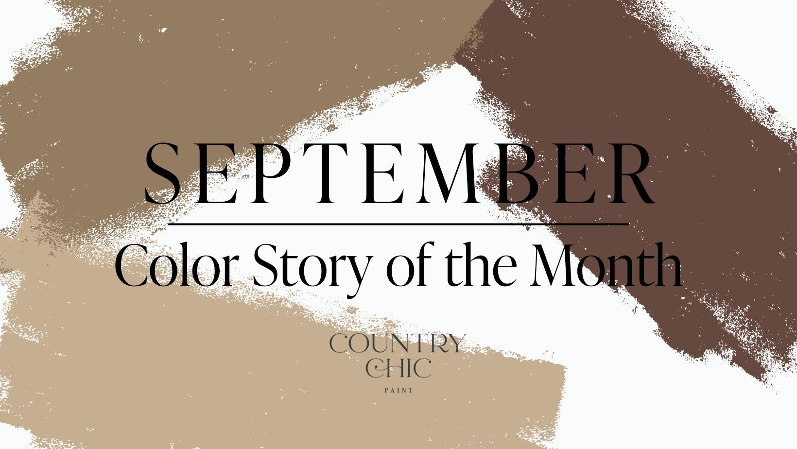 Color of the month September 2022 blog post header - road trip, driftwood, leather bound