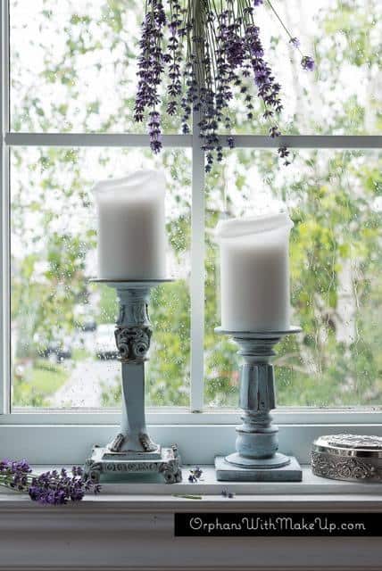 Glazed Candlestick Project #DIY #furniturepainting #homedecor #glaze #howto - www.countrychicpaint.com/blog