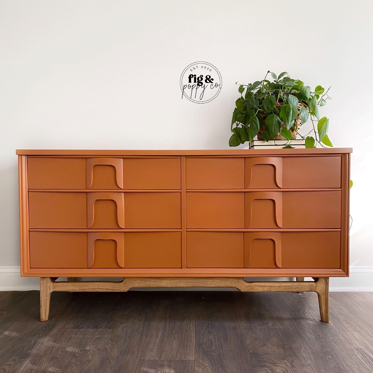 Mid-Century Modern Dresser in With A Twist